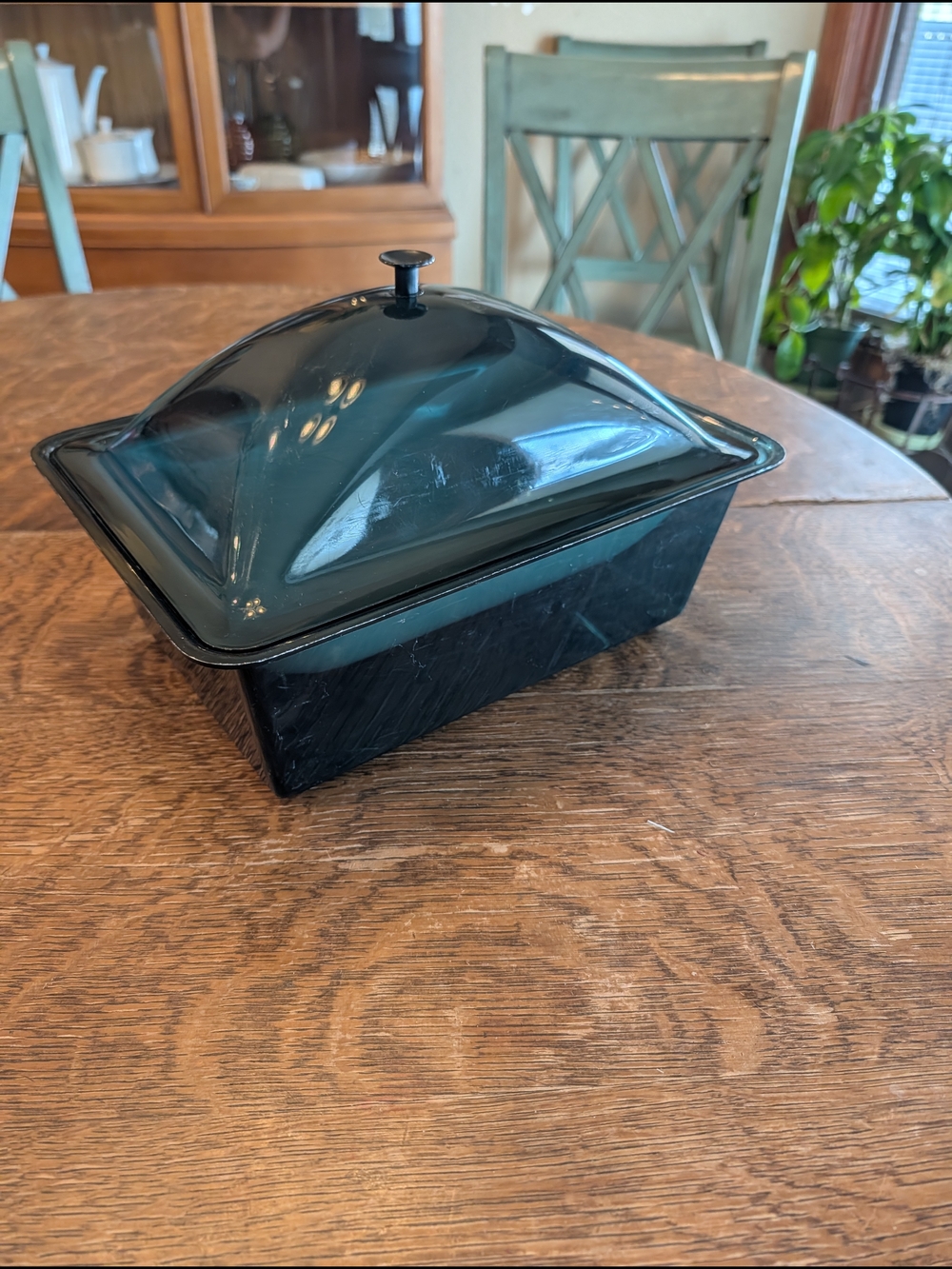 Mid Century Modern Plastic Chilled Food Server